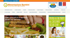 Desktop Screenshot of bimbiealimentazione.e-coop.it